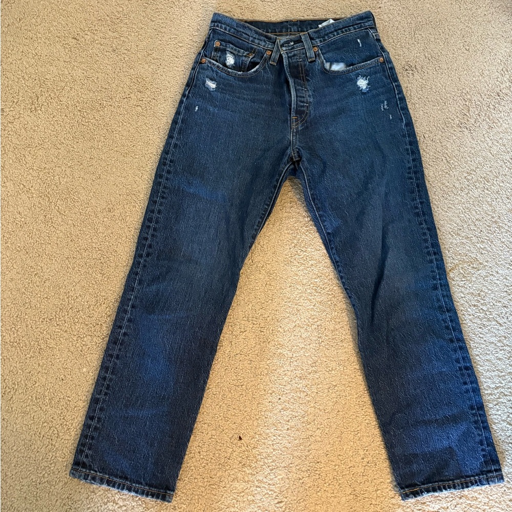 Women’s Levi’s Cropped 501 Jeans